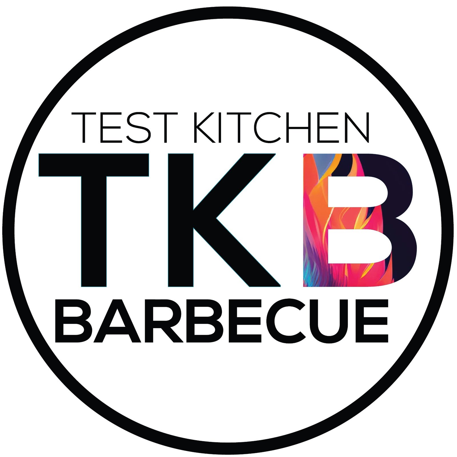 Test Kitchen BBQ restaurant logo